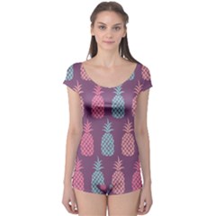 Pineapple Wallpaper Pattern 1462307008mhe Boyleg Leotard  by Sobalvarro