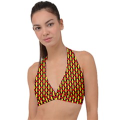 Rby 118 Halter Plunge Bikini Top by ArtworkByPatrick