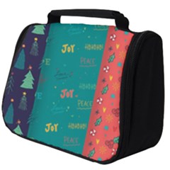 Hand Drawn Christmas Pattern Collection Full Print Travel Pouch (big) by Vaneshart