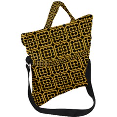 Df Unrest Vibe Fold Over Handle Tote Bag by deformigo