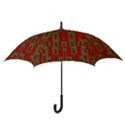 Bloom In Yule Season Colors Hook Handle Umbrellas (Large) View3