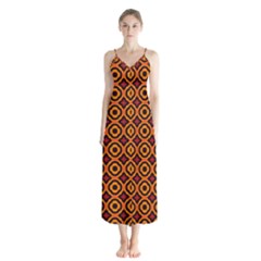 Df Sam Sheridan Button Up Chiffon Maxi Dress by deformigo