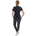 Buddhism Motif Print Pattern Design Short Sleeve Zip Up Jacket View2