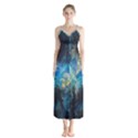 Luminescence Button Up Chiffon Maxi Dress View1