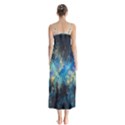 Luminescence Button Up Chiffon Maxi Dress View2