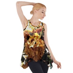 Begonia 1 2 Side Drop Tank Tunic by bestdesignintheworld