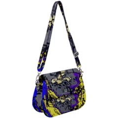 Motion And Emotion 1 1 Saddle Handbag by bestdesignintheworld