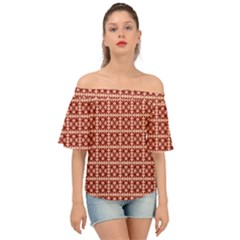 Df Pietri Off Shoulder Short Sleeve Top by deformigo