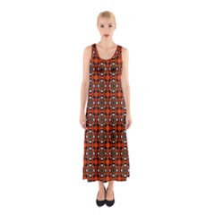 Df Mandarino Sleeveless Maxi Dress by deformigo