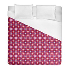 Df Magenta Rumor Duvet Cover (full/ Double Size) by deformigo