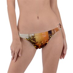 Christmas Tree  1 1 Ring Detail Bikini Bottom by bestdesignintheworld