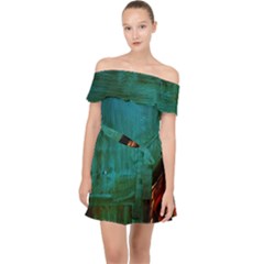 Ceramics Of Ancient Land 10 Off Shoulder Chiffon Dress by bestdesignintheworld