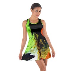 I Wonder 1 Cotton Racerback Dress by bestdesignintheworld