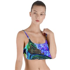 Lilac And Lillies 1 Layered Top Bikini Top  by bestdesignintheworld