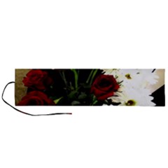 Roses 1 2 Roll Up Canvas Pencil Holder (l) by bestdesignintheworld