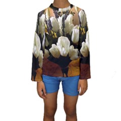 Tulips 1 3 Kids  Long Sleeve Swimwear by bestdesignintheworld