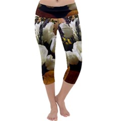 Tulips 1 3 Capri Yoga Leggings by bestdesignintheworld