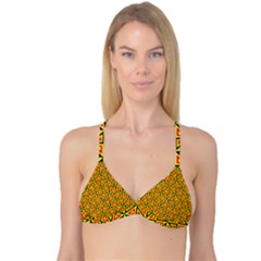 Rby-b-9-7 Reversible Tri Bikini Top by ArtworkByPatrick