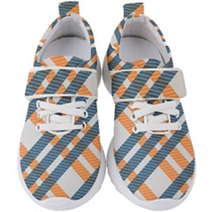 Seamless Pattern Kids  Velcro Strap Shoes by Wegoenart