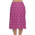 DF Calliandra Velvet Flared Midi Skirt View2