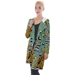 Markings  Hooded Pocket Cardigan by MijizaCreations