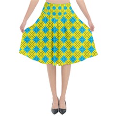 Taroa Flared Midi Skirt by deformigo