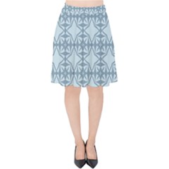 Deryneia Velvet High Waist Skirt by deformigo
