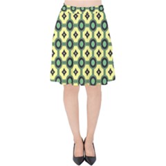 Thysiani Velvet High Waist Skirt by deformigo