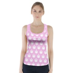 Kawaii Cannabis  Racer Back Sports Top by thethiiird