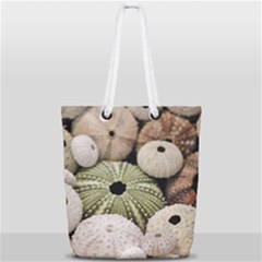 Sea Urchins Full Print Rope Handle Tote (small) by TheLazyPineapple
