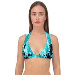 469823231 Glitch48 Double Strap Halter Bikini Top by ScottFreeArt