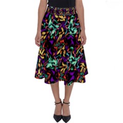 Abstract-r-9 Perfect Length Midi Skirt by ArtworkByPatrick