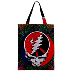 Grateful Dead Zipper Classic Tote Bag by Sapixe