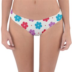 Abstract Art Background Wallpaper Reversible Hipster Bikini Bottoms by Vaneshart