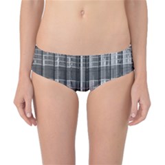 Architecture Structure Glass Metal Classic Bikini Bottoms by Vaneshart