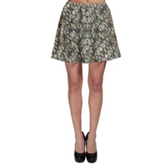 Urban Art Textured Print Pattern Skater Skirt by dflcprintsclothing