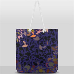 Zappwaits Full Print Rope Handle Tote (large) by zappwaits