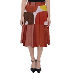 Sophie Taeuber Arp, Composition À Motifs D arceaux Ou Composition Horizontale Verticale Classic Midi Skirt by Sobalvarro