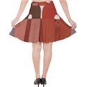 Sophie Taeuber Arp, Composition à Motifs D arceaux Ou Composition Horizontale Verticale Velvet High Waist Skirt View2