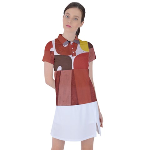 Sophie Taeuber Arp, Composition À Motifs D arceaux Ou Composition Horizontale Verticale Women s Polo Tee by Sobalvarro