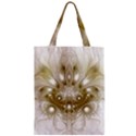 Fractal Fantasy Background Pattern Zipper Classic Tote Bag View1