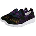 Fractal Abstract Background Pattern Art Kids  Slip On Sneakers View2