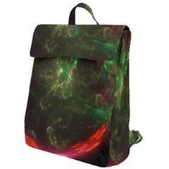 Space Cosmos Galaxy Universe Sky Flap Top Backpack by Wegoenart
