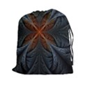 Art Abstract Fractal Pattern Drawstring Pouch (2XL) View1