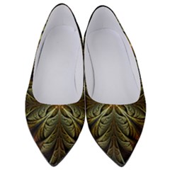 Fractal Art Abstract Pattern Women s Low Heels by Wegoenart