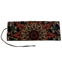 Art Abstract Fractal Pattern Roll Up Canvas Pencil Holder (s) by Wegoenart