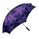 Fractal Symbol Pattern Design Straight Umbrellas View2