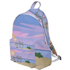 Vacation Island Sunset Sunrise The Plain Backpack by Wegoenart