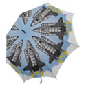 Rocket Shuttle Spaceship Science Hook Handle Umbrellas (Large) View2