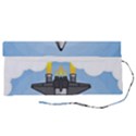 Rocket Shuttle Spaceship Science Roll Up Canvas Pencil Holder (S) View2